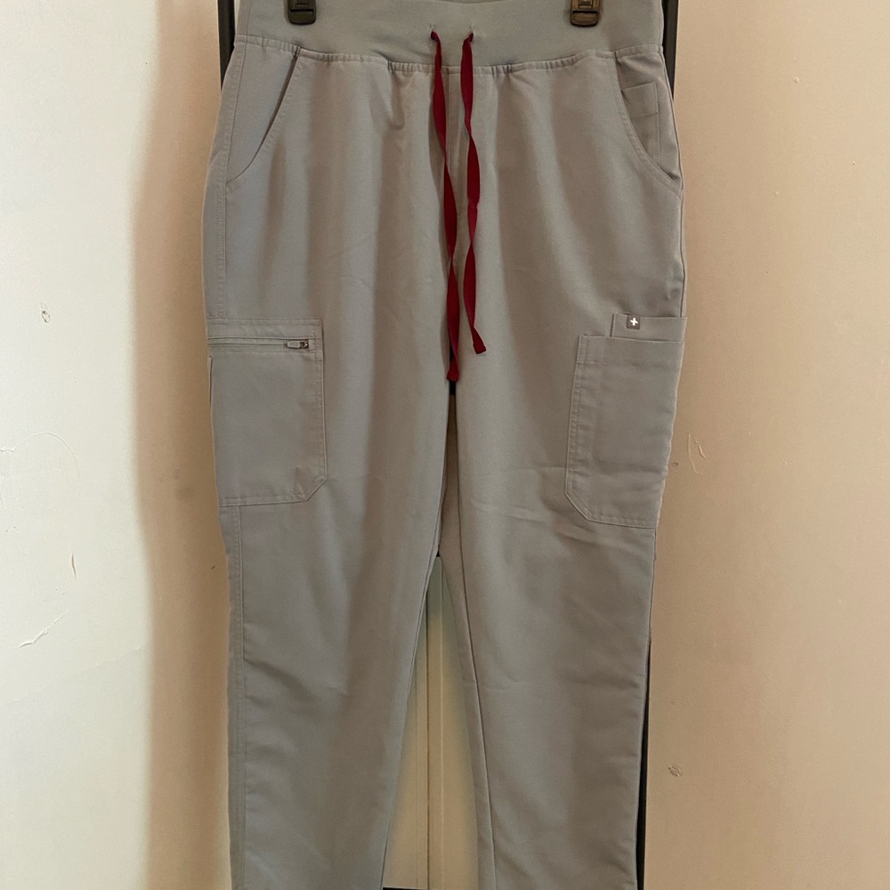 Figs Concrete Cargo Scrub Pants